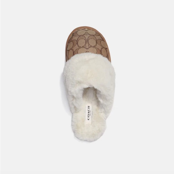 Coach Winter Slippers-New Size 8 - Picture 2 of 3